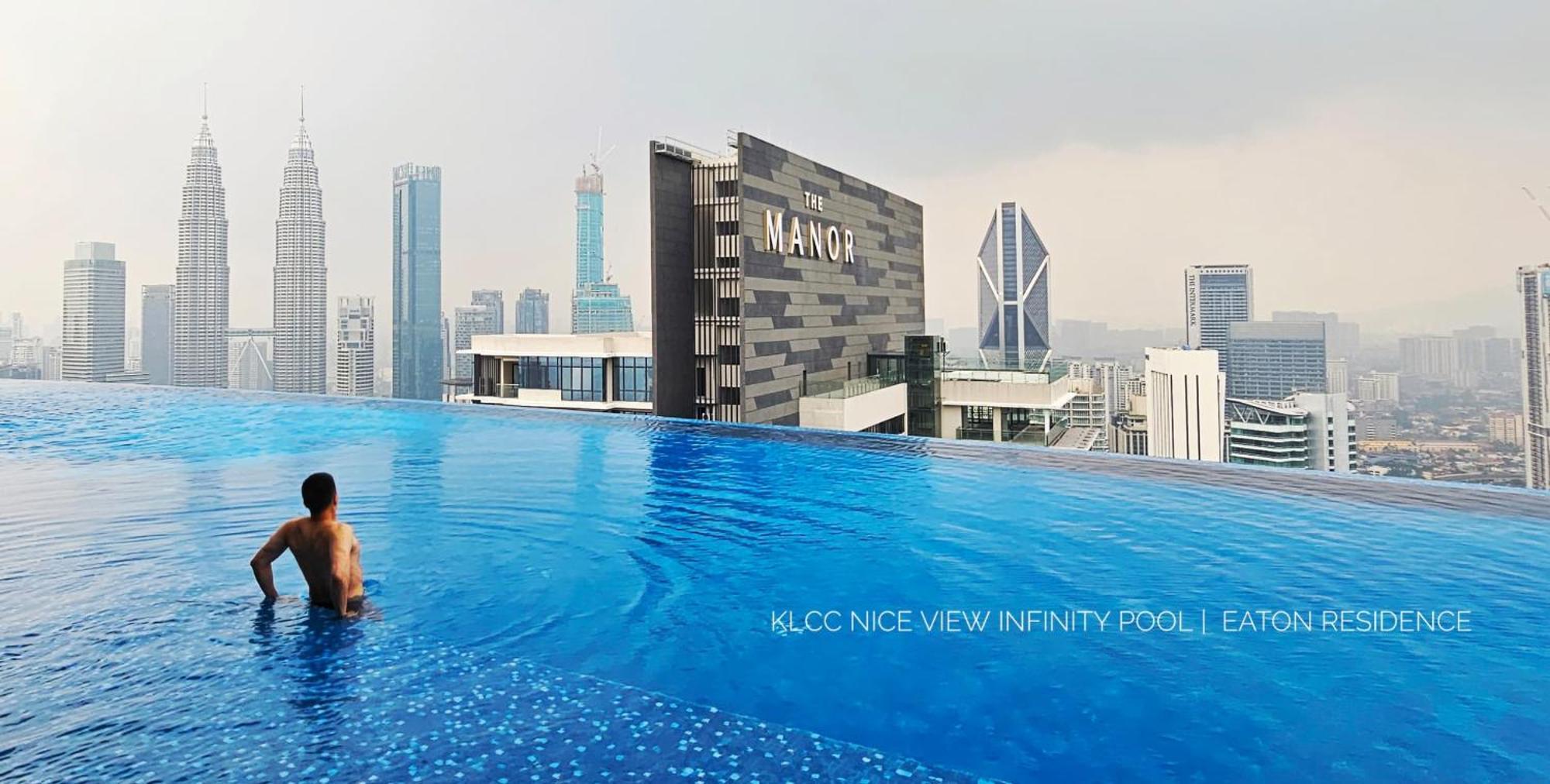 Eaton Residence Klcc View With Infinity Pool 伊顿公寓 豪景园 双子塔无边际泳池 Kuala Lumpur Exterior foto